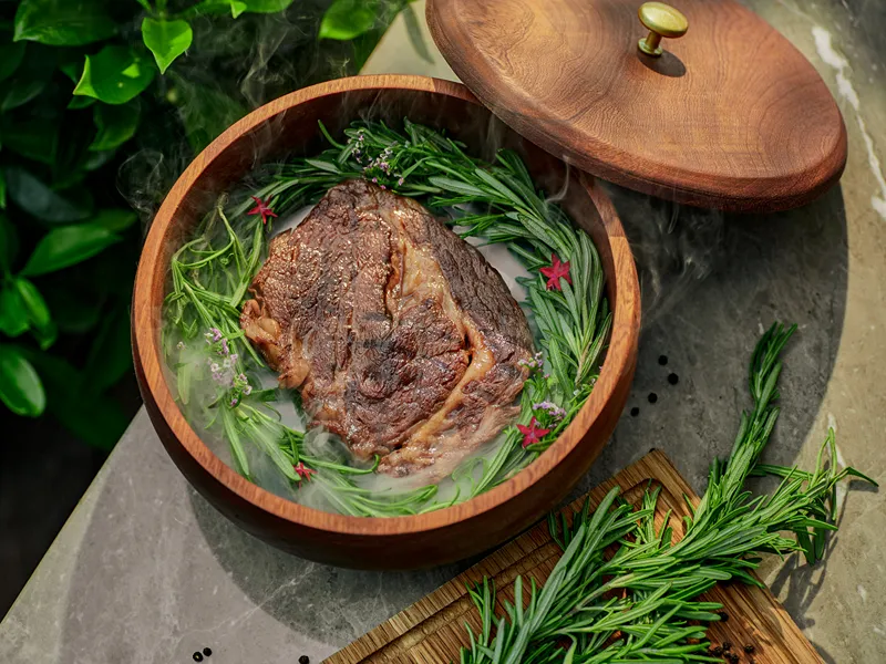 French-inspired Steak Lunch