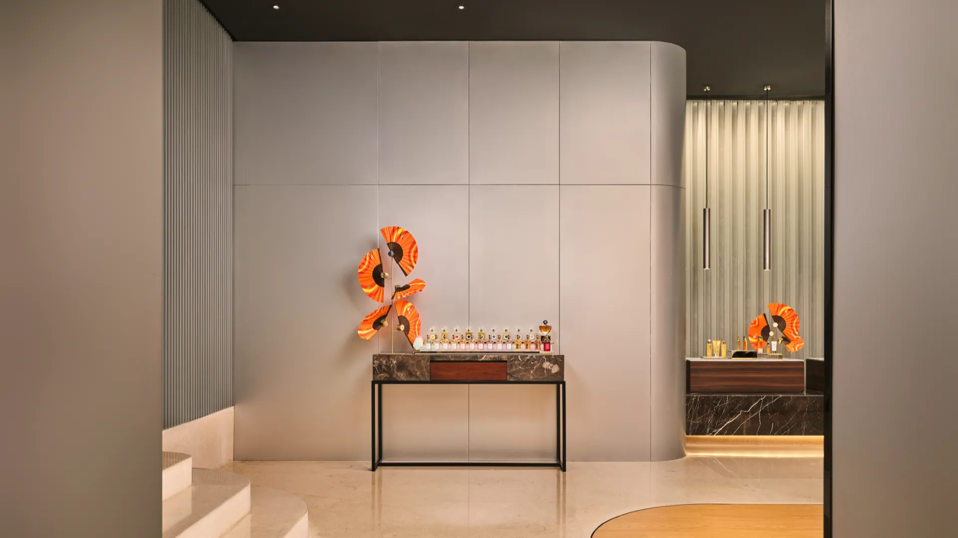 娇兰SPA中心入口处