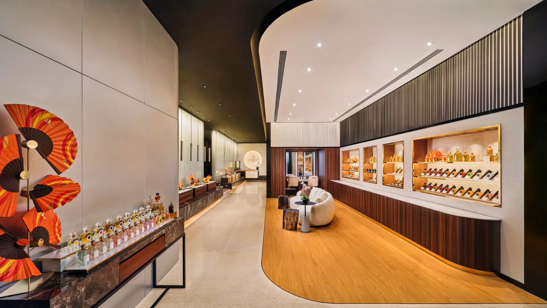 娇兰SPA中心休息区